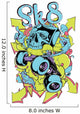 Sk8 Life Wall Decal