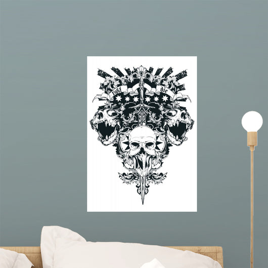 Light or die Wall Decal