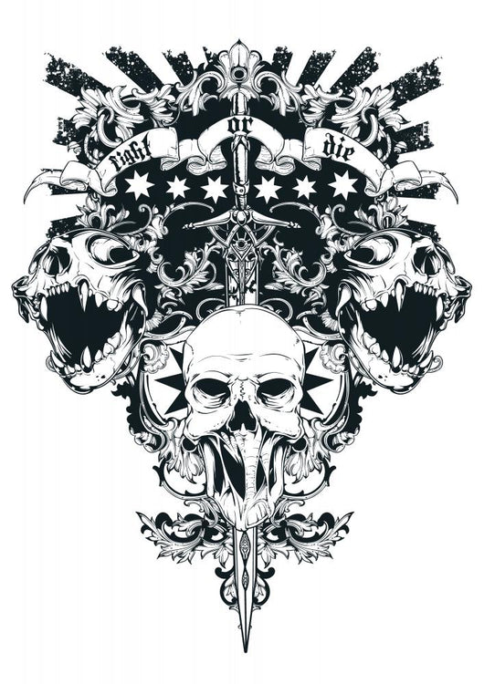 Light or die Wall Decal