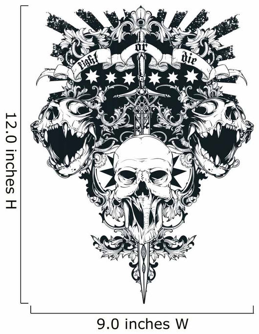 Light or die Wall Decal