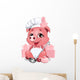 Pig Cook Wall Decal