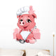 Pig Cook Wall Decal
