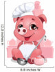 Pig Cook Wall Decal