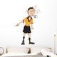 Soccer Referee Blows Whistle