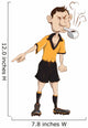 Soccer Referee Blows Whistle