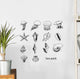 Collection Sea Animals and Wall Decal