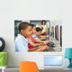 Elementary Students Working Computers