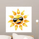 Vector Sun Character Wall Decal