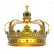 Gold Royal Crown with