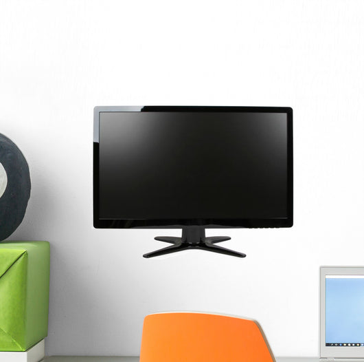 LCD Monitor Wall Decal