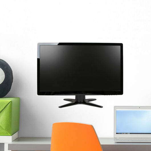 LCD Monitor Wall Decal