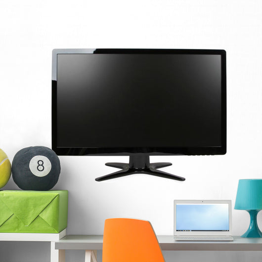 LCD Monitor Wall Decal