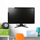 LCD Monitor Wall Decal