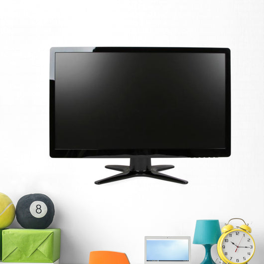 LCD Monitor Wall Decal