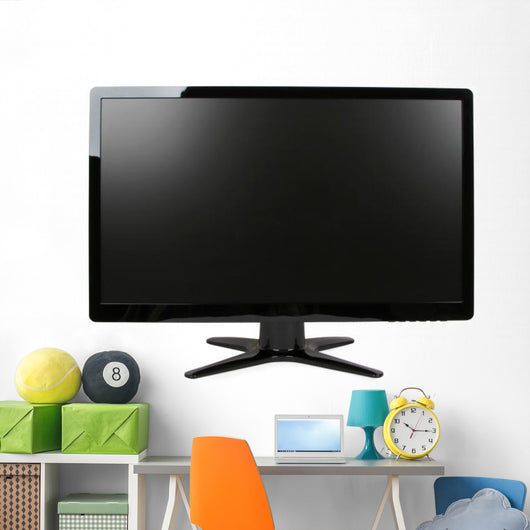 LCD Monitor Wall Decal