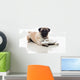 pug and sandals Wall Decal
