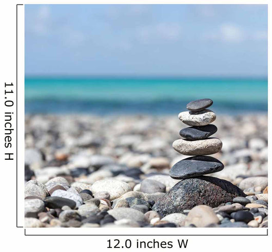 Zen Balanced Stones Stack