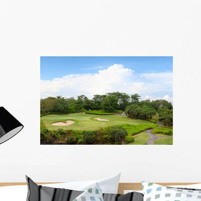 Large Golf Field for shown on a wall