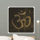 Om grunge symbol. Vector Wall Decal
