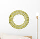 segni zodiacali oro 2 Wall Decal