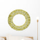 segni zodiacali oro 2 Wall Decal