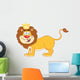 Lion King of Jungle Wall Decal
