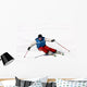 Skiing Wall Mural