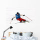 Skiing Wall Mural