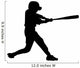 Baseball Boy Batter Silhouette