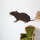 rat, rodent Wall Decal