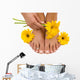 Pedicured Feet Wall Decal