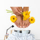 Pedicured Feet Wall Decal