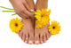 Pedicured Feet Wall Decal
