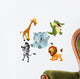 African animals Wall Decal