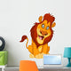Happy lion Wall Decal