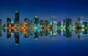 Miami Skyline Night