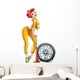 Girl Auto Mechanic Wall Decal