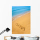Word Aloha Written Sandy