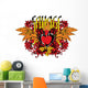 Savage heart Wall Decal