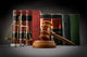 Scales Justice Law Books Wall Decal