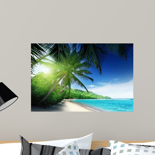 Beach Sunset Time Mahe