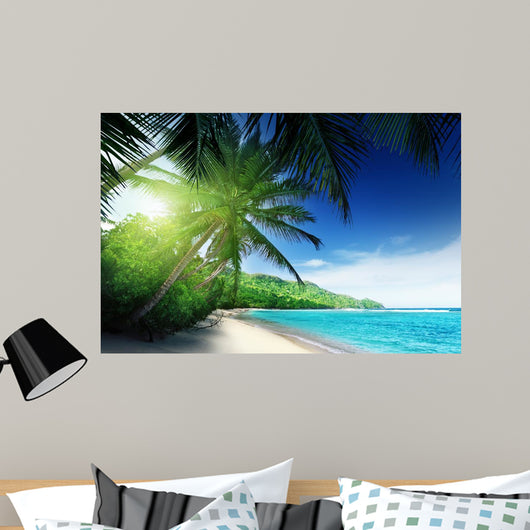 Beach Sunset Time Mahe