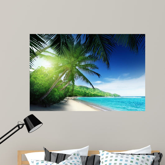 Beach Sunset Time Mahe