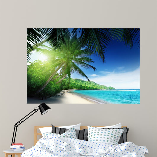 Beach Sunset Time Mahe