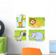 Jungle Animals Wall Decal