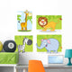 Jungle Animals Wall Decal