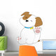 Cute Puppy Sign Wall Decal