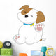 Cute Puppy Sign Wall Decal