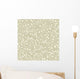 Leafy Tan Floral Wall Mural