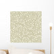 Leafy Tan Floral Wall Mural